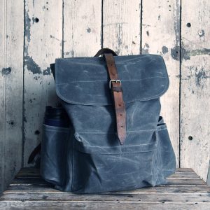 Blue Vintage Backpack